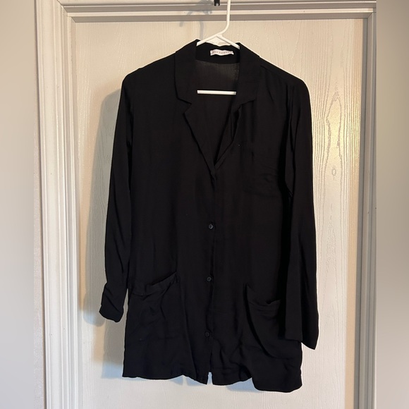 Neu Nomads Tops - Neu Nomads | Black Shirt | Size X-Small